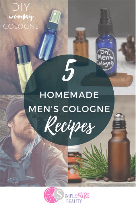 diy men's cologne recipes.